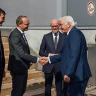 Staatsminister Günther begrüßt Bundespräsident am VWBI